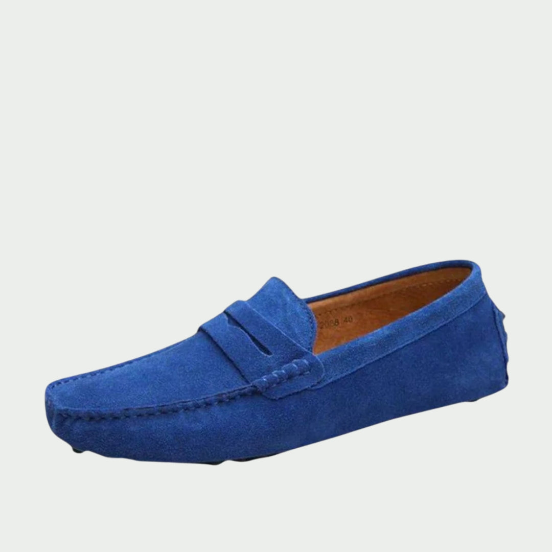 Enrique | Mens Suede Driving Loafers