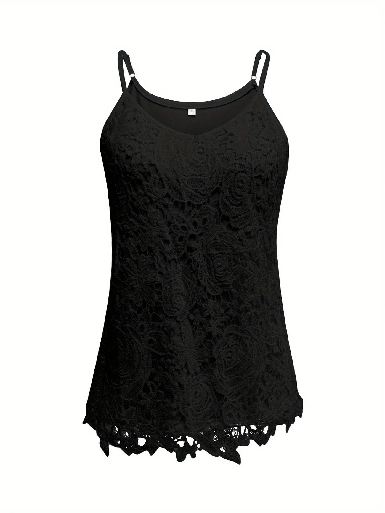 Juna | Lace Cami Top with Spaghetti Straps