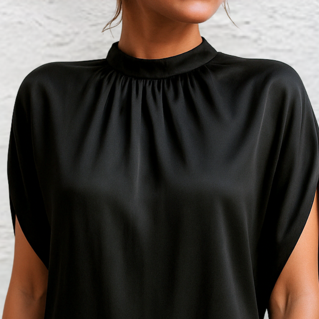 Cassidy | High Neck Shift Dress