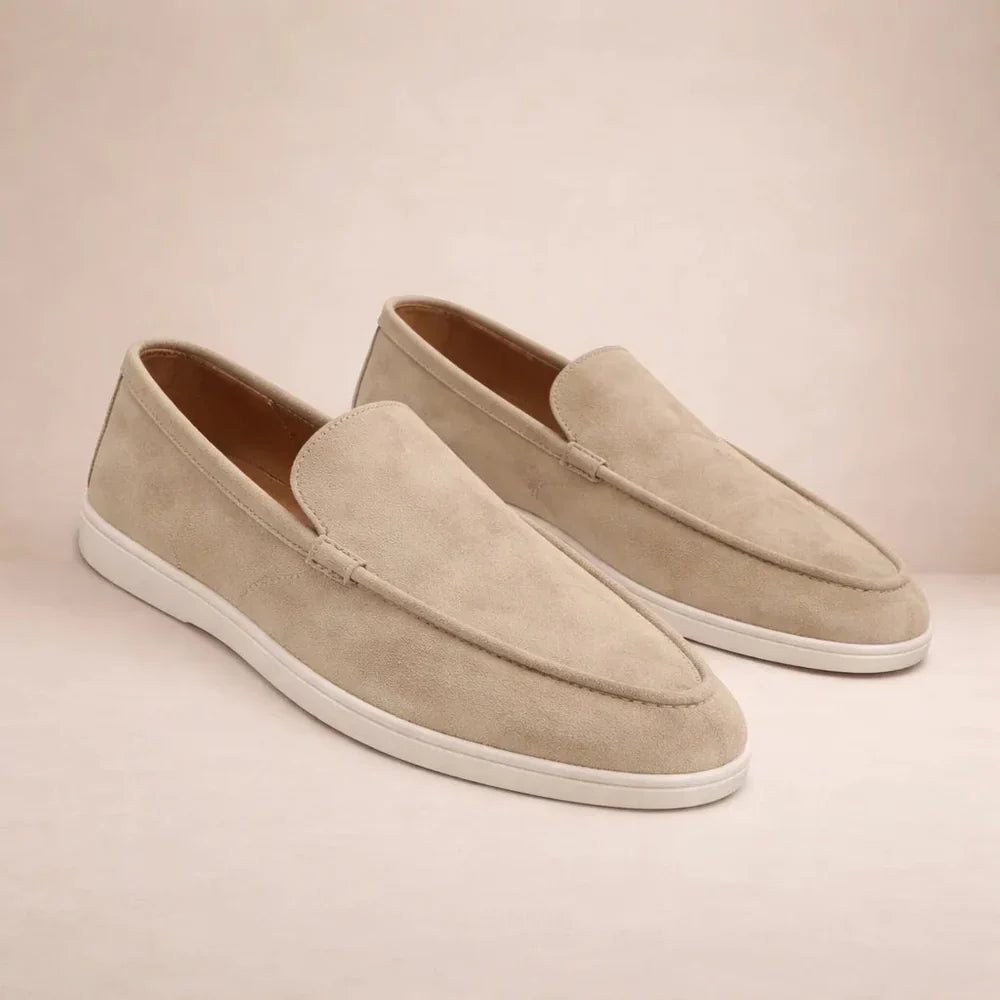 Marcel | Loafers Slip-On Moc Toe Suede-Style
