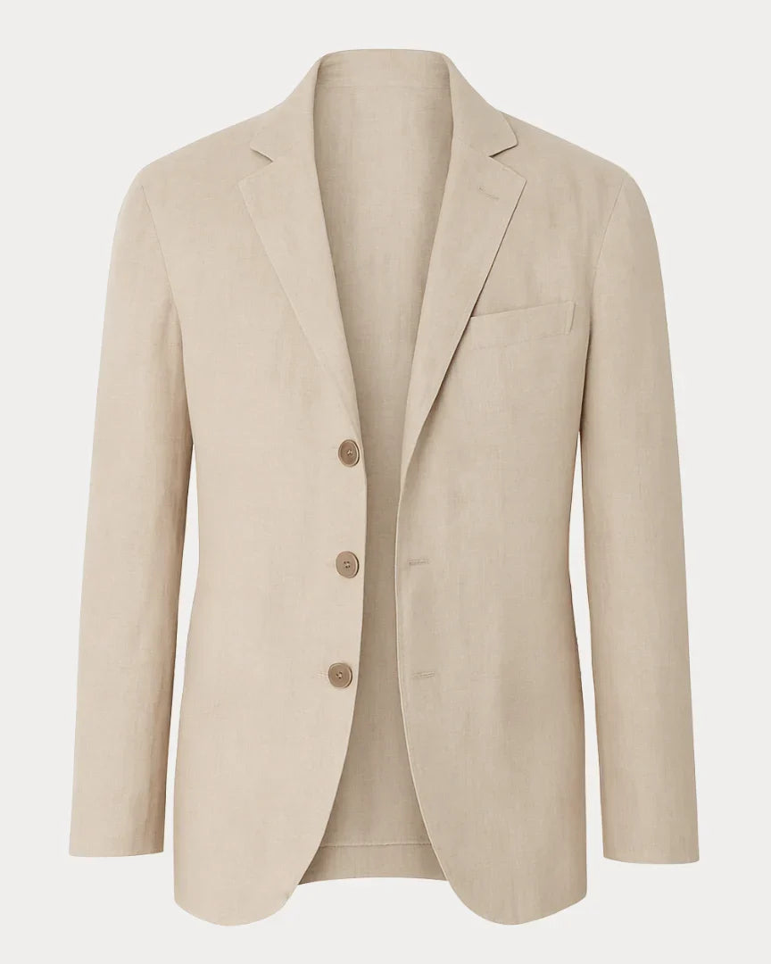 Faulkner | Blazer with Notched Lapels and Patch Pockets