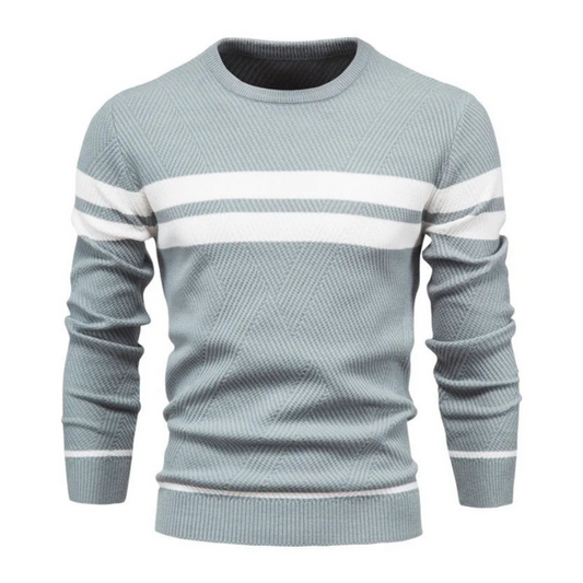 Arminas | Sweater with Long Sleeves and Striped Pattern