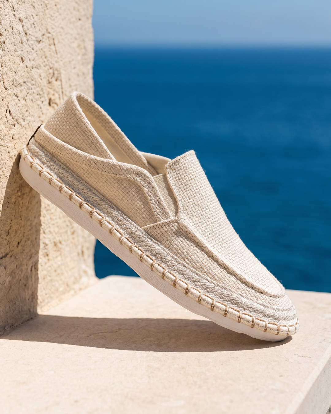 Gayel | Slip-On Woven Espadrille Casual Shoes