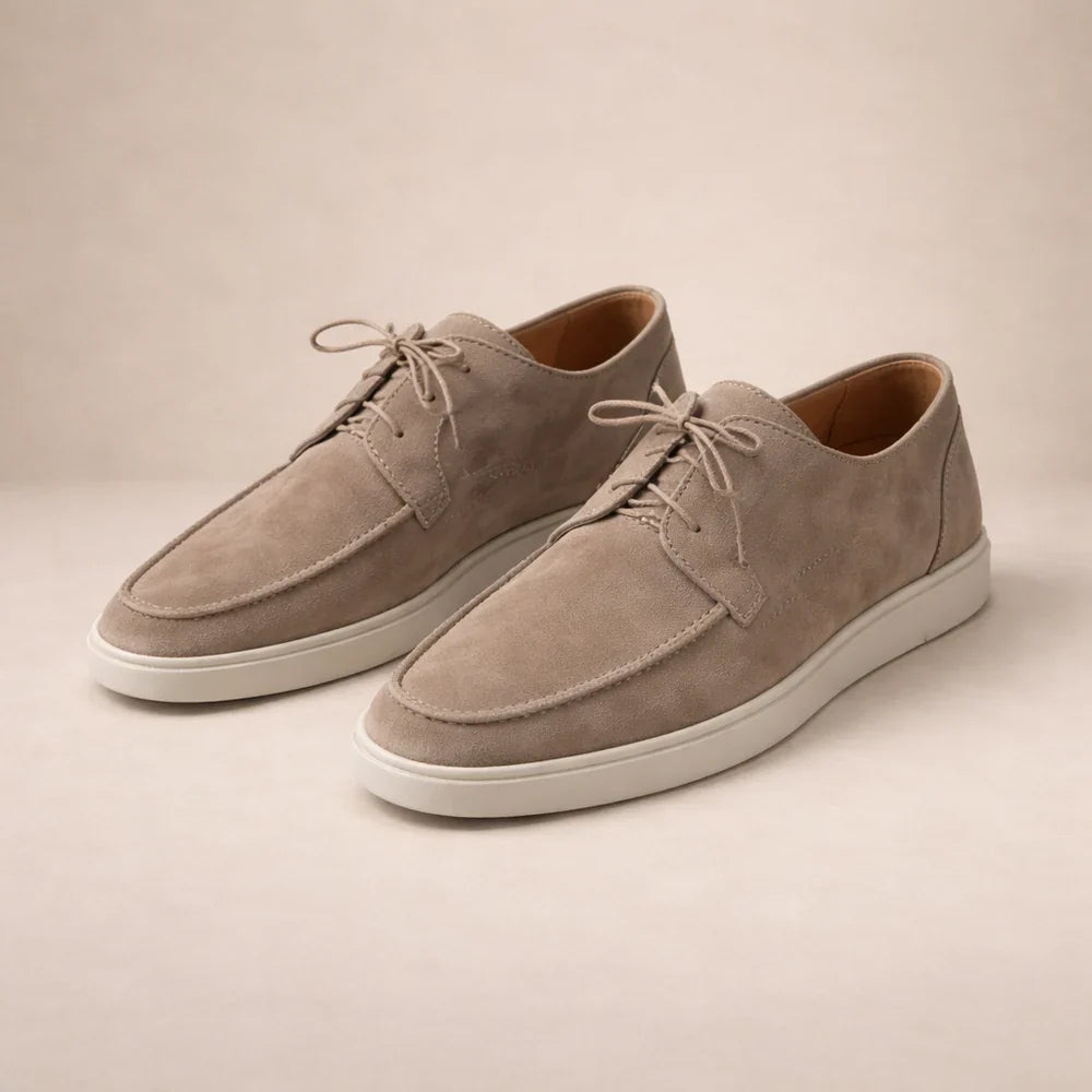 Norman | Moc Toe Lace-Up Casual Shoes