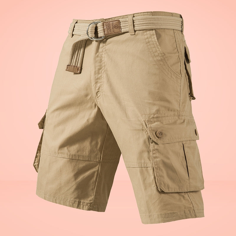 Waller | Cargo Shorts with Belt and Pockets