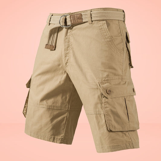 Waller | Cargo Shorts with Belt and Pockets