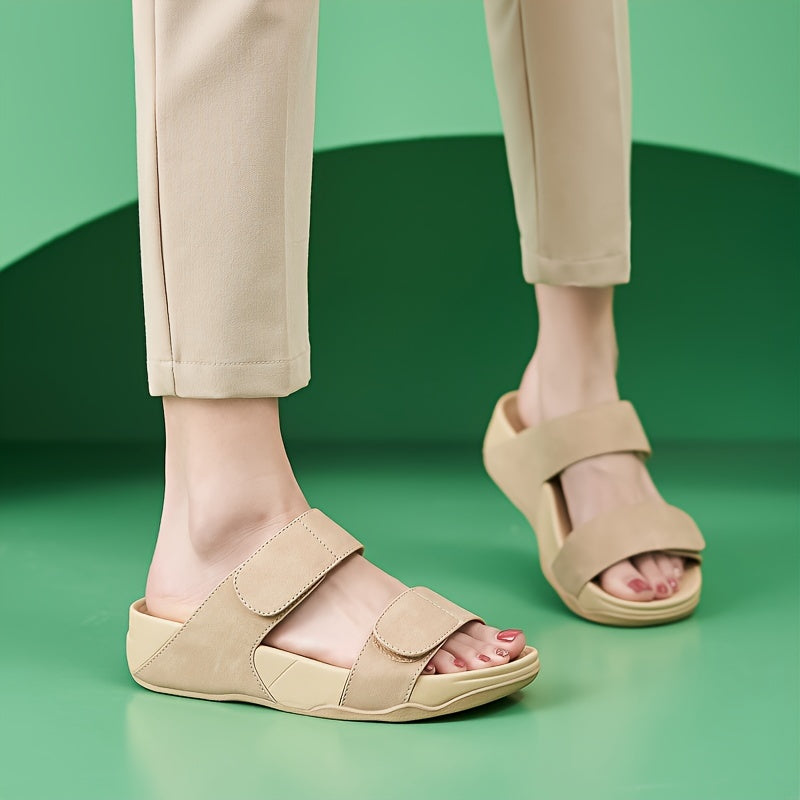 Phanni | Open Toe Adjustable Strap Sandals