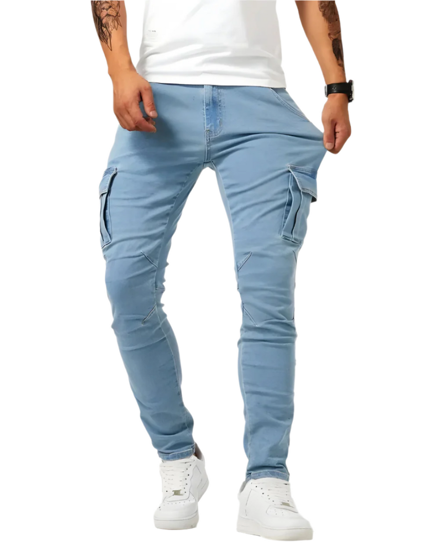 Avinoam |  Slim Fit Cargo Jogger Trousers