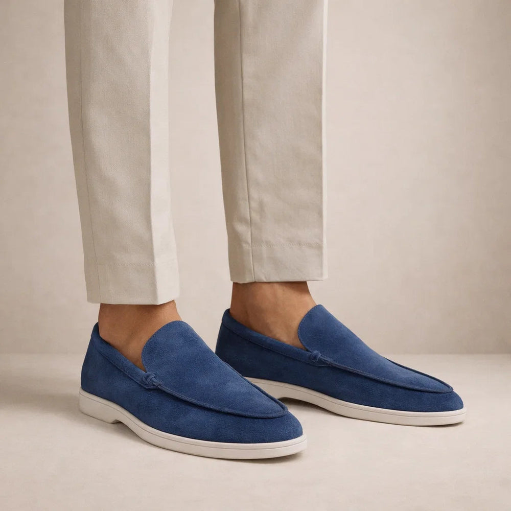 Marcel | Loafers Slip-On Moc Toe Suede-Style