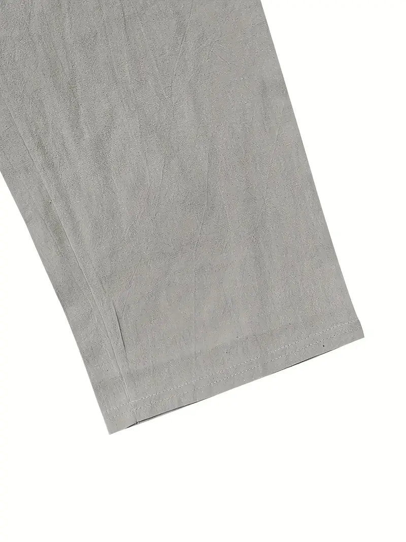 Babaev | Drawstring Wide Leg Linen-Style Trousers