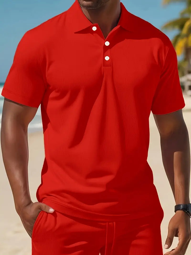 Kelvin | Polo Shirt and Shorts Set