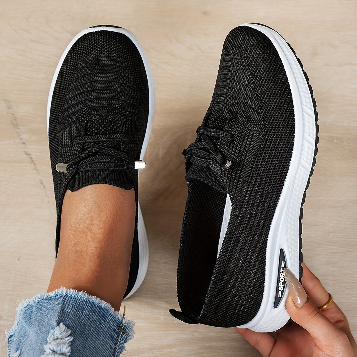 Olympe | Lightweight Cushioned Walking Trainers