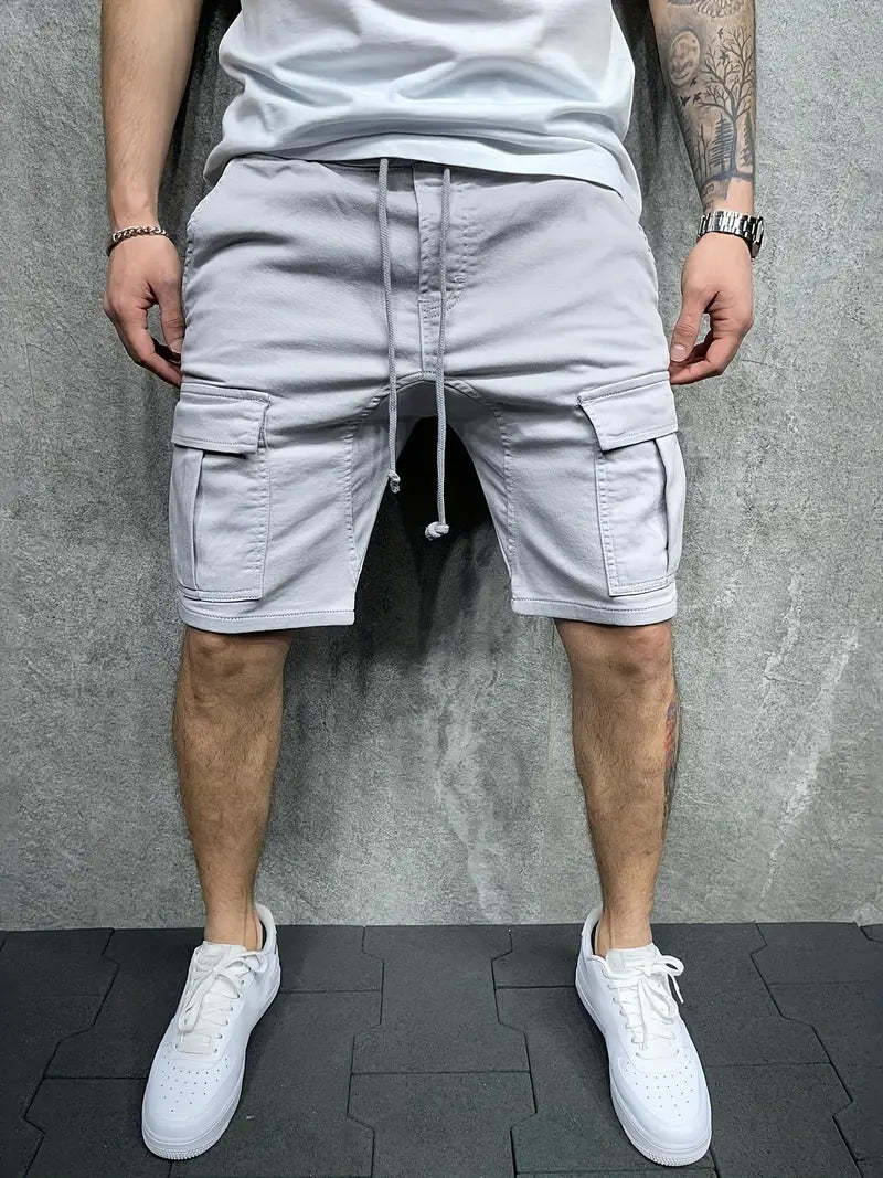 Jelte | Drawstring Mens Cargo Shorts