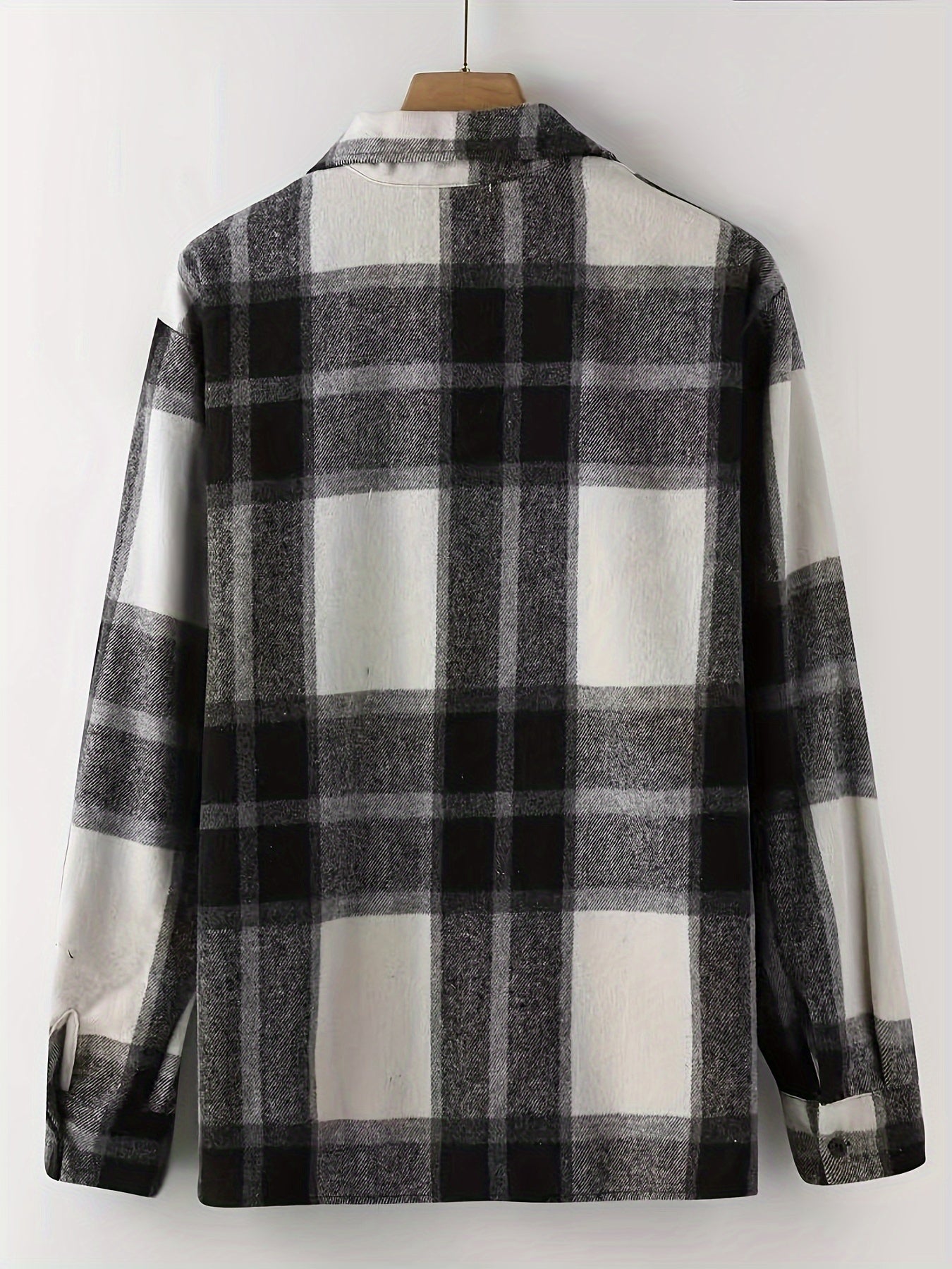 Bobby | Shirt Jacket with Long Sleeves and Checks