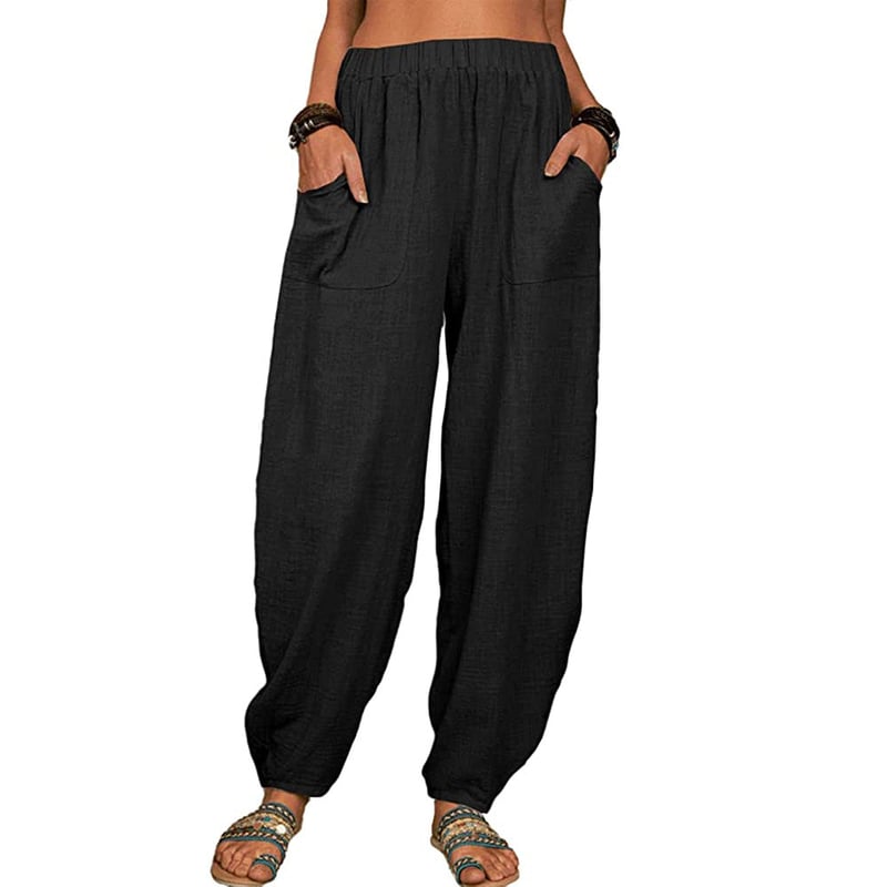 Zinzi | Linen Harem Trousers Womens