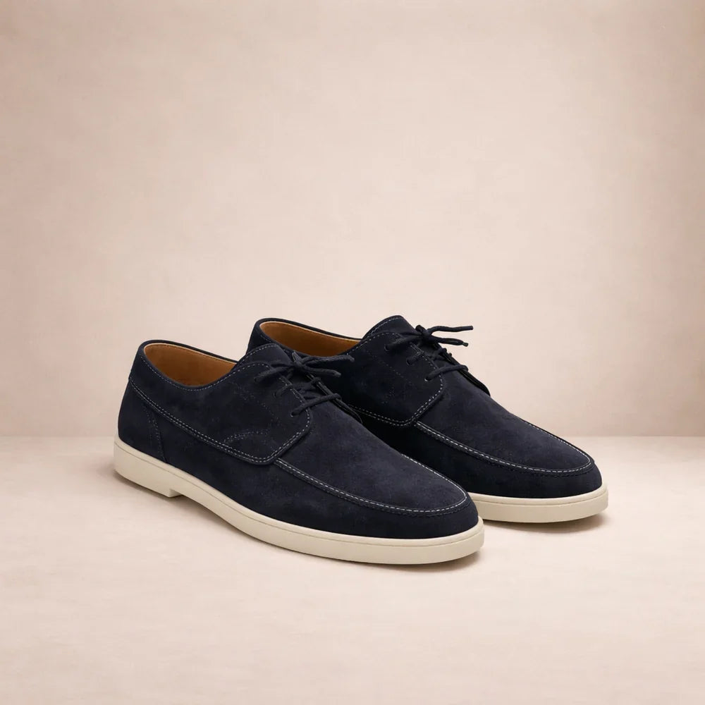 Norman | Moc Toe Lace-Up Casual Shoes