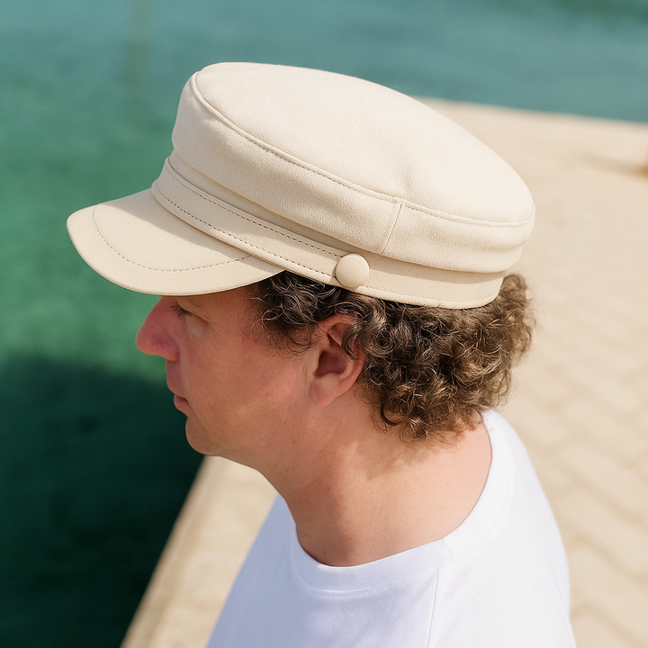 Zivko | Baker Boy Cap Brown Curved Brim