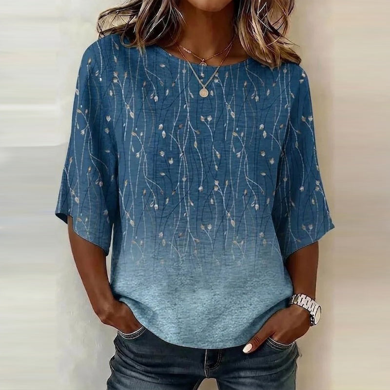 Eelene | Gradient Print Blouse