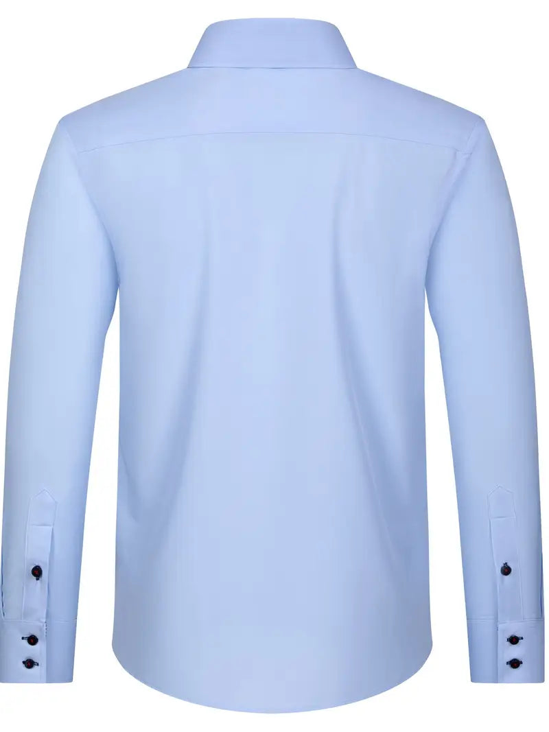 Remco | Long Sleeve Button Collar Shirt