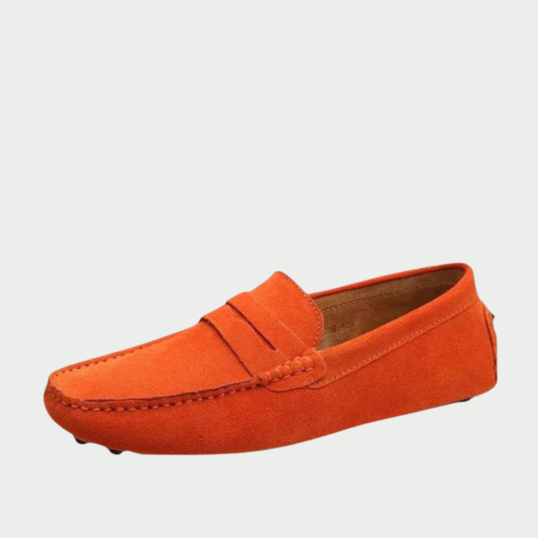 Enrique | Mens Suede Driving Loafers