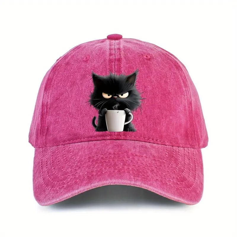 Malenia | Grumpy Cat Washed Baseball Cap
