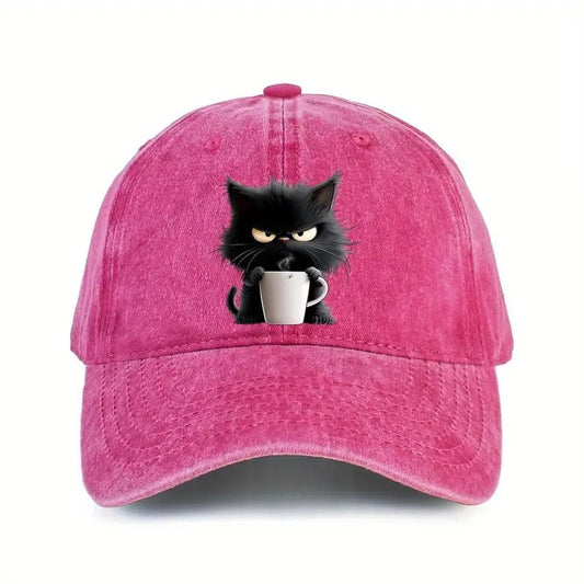 Malenia | Grumpy Cat Washed Baseball Cap