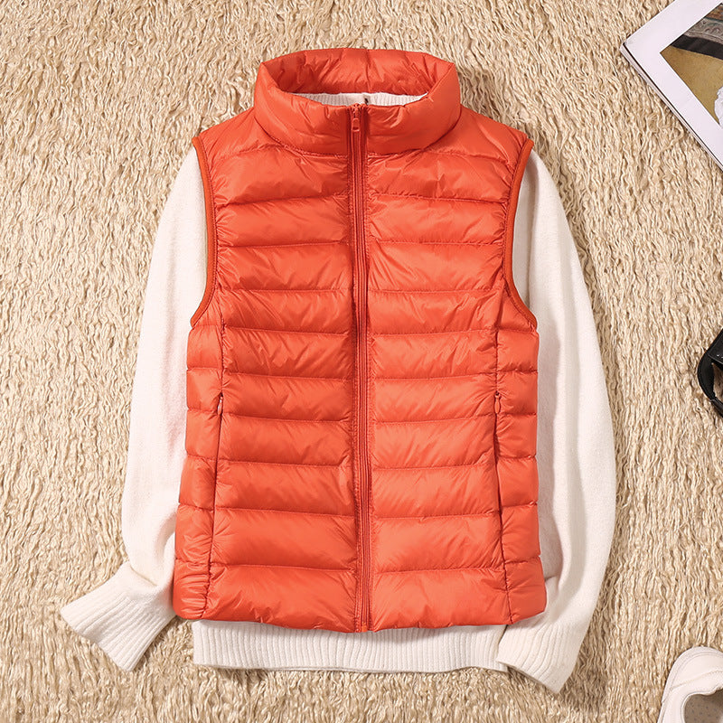 Elenia | Puffer Gilet with Quilted Sleeveless Construction