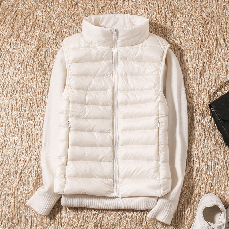 Elenia | Puffer Gilet with Quilted Sleeveless Construction