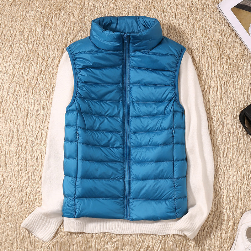 Elenia | Puffer Gilet with Quilted Sleeveless Construction