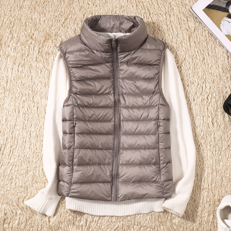 Elenia | Puffer Gilet with Quilted Sleeveless Construction