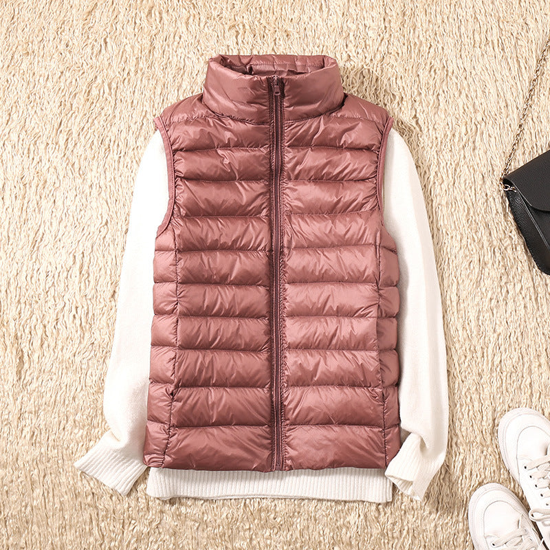 Elenia | Puffer Gilet with Quilted Sleeveless Construction