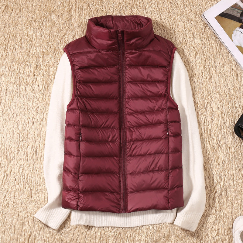 Elenia | Puffer Gilet with Quilted Sleeveless Construction