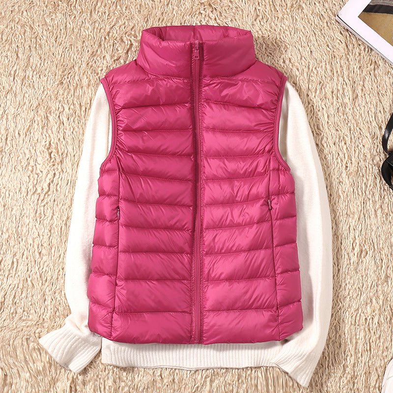 Elenia | Puffer Gilet with Quilted Sleeveless Construction