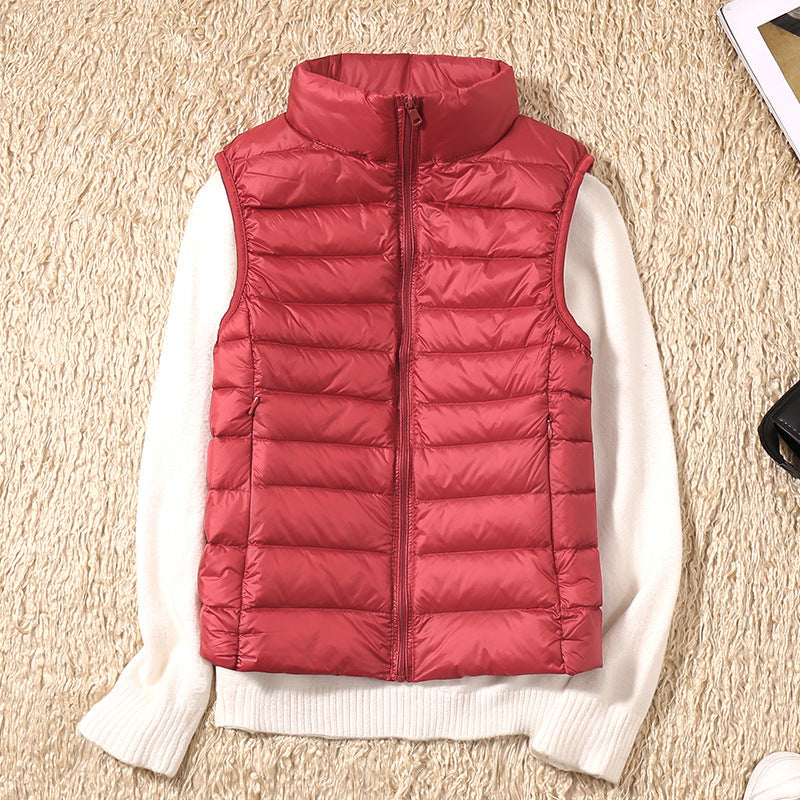 Elenia | Puffer Gilet with Quilted Sleeveless Construction