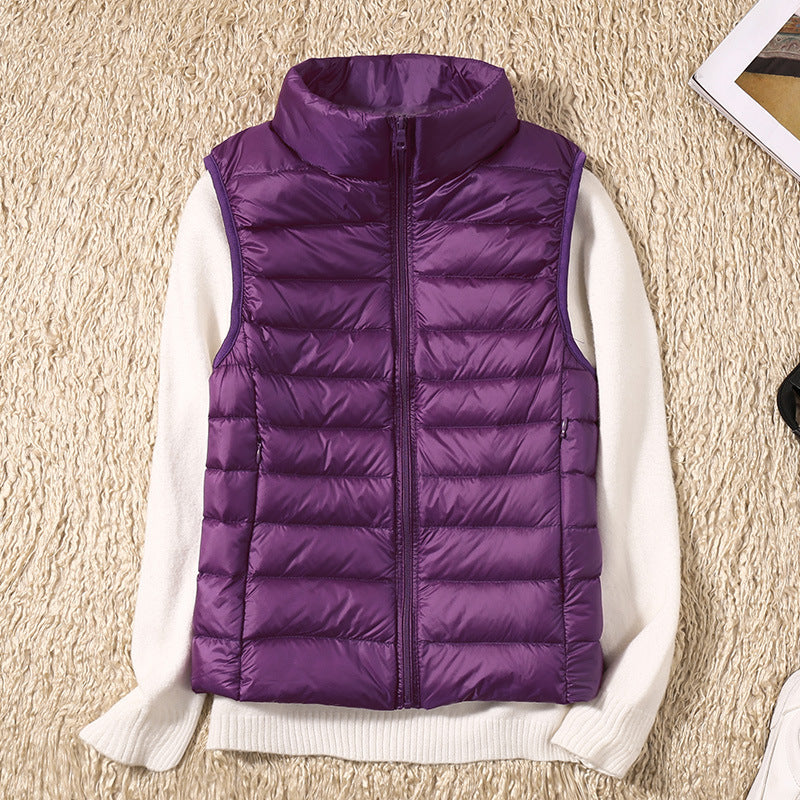 Elenia | Puffer Gilet with Quilted Sleeveless Construction