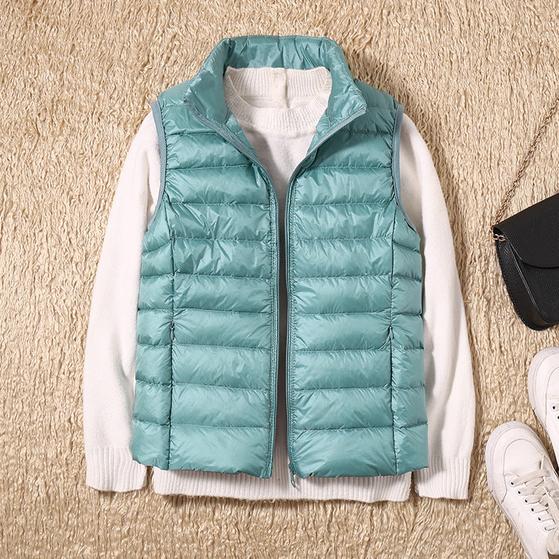 Elenia | Puffer Gilet with Quilted Sleeveless Construction
