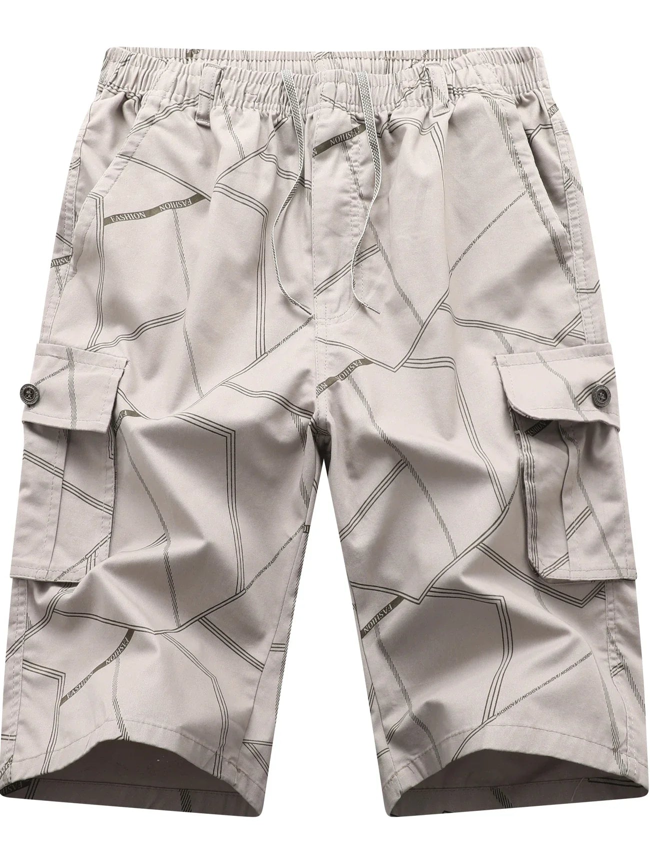 Hazlewood | Mens Long Cargo Shorts