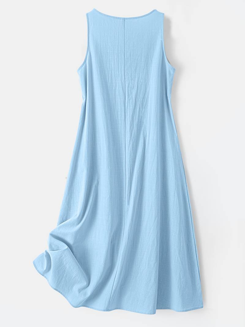 Brina | Maxi Dress with V-Neck in Multiple Colours