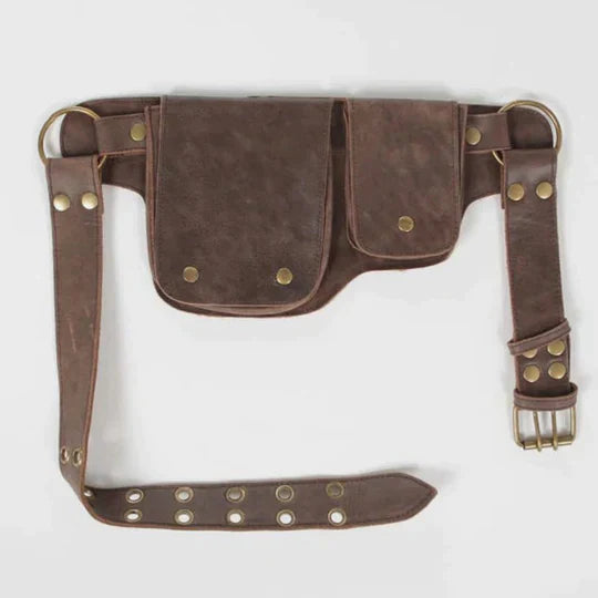 Hinka - Belt Bag Flap Pocket Waist Pouch