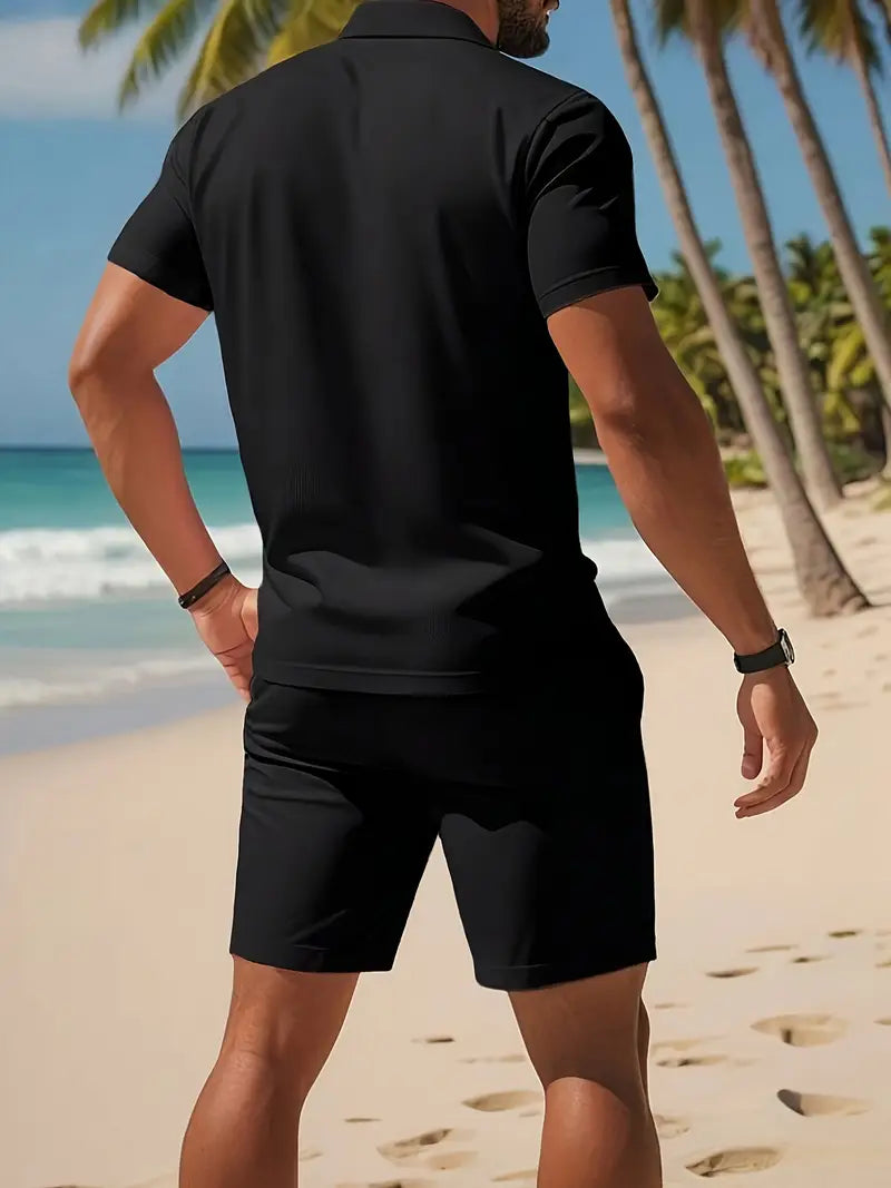 Kelvin | Polo Shirt and Shorts Set