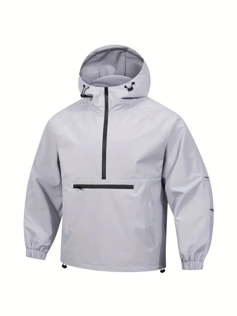 Shepard | Hooded Half-Zip Pullover Jacket with Pocket