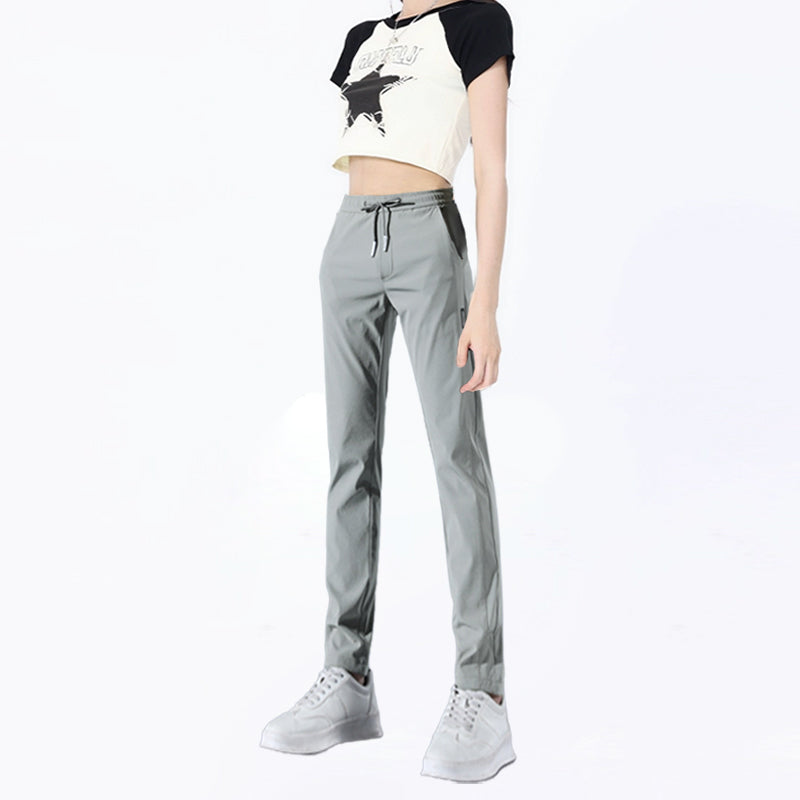 FlexDry | Drawstring Straight Leg Casual Trousers