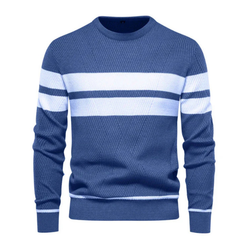 Arminas | Sweater with Long Sleeves and Striped Pattern