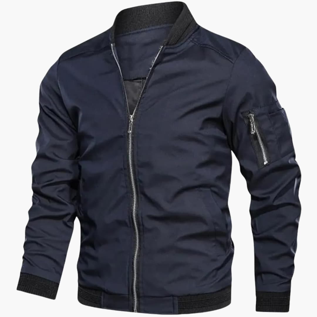 Gumaro | Bomber Jacket With Zip Closure