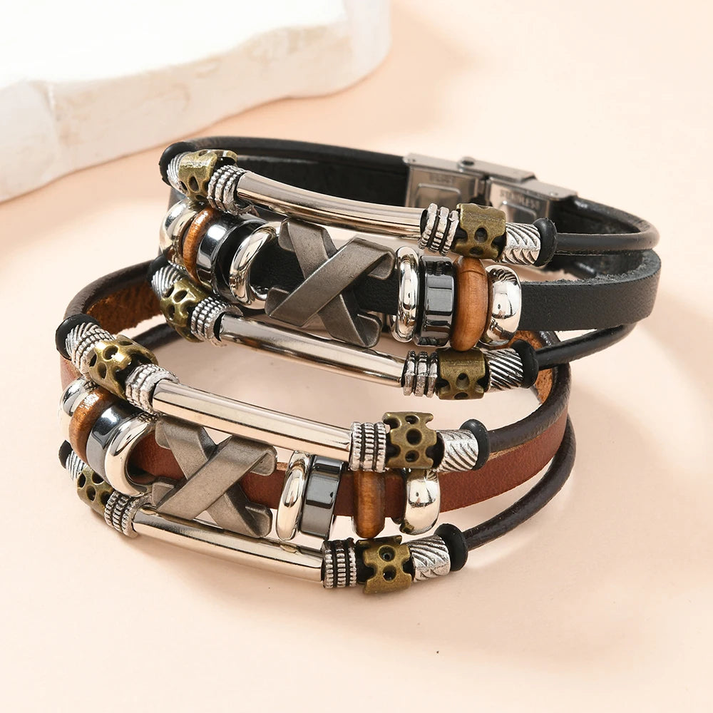 Garland | Multi-Layer Leather Bracelet