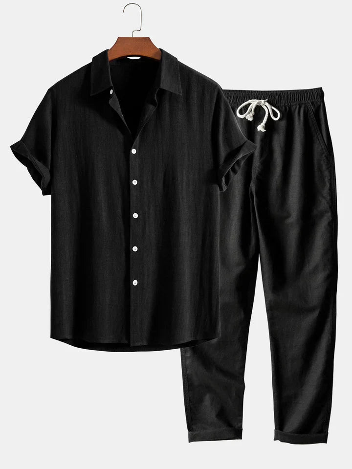 Booker | Short Sleeve Shirt And Trouser Set