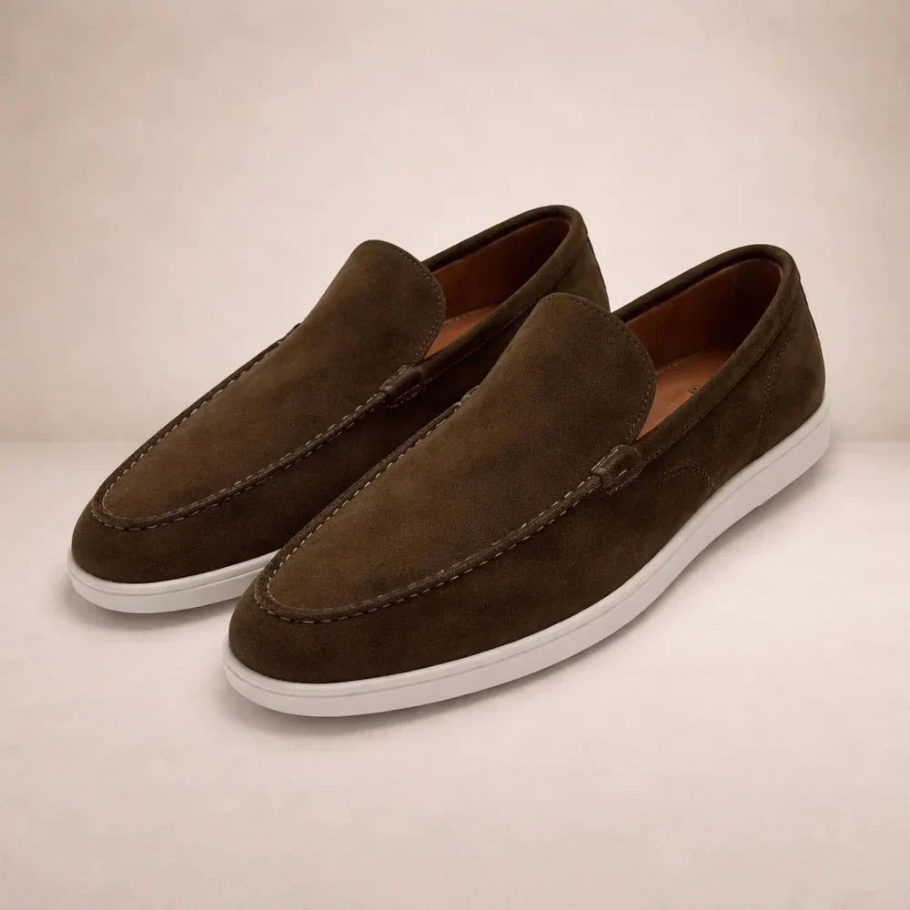 Marcel | Loafers Slip-On Moc Toe Suede-Style