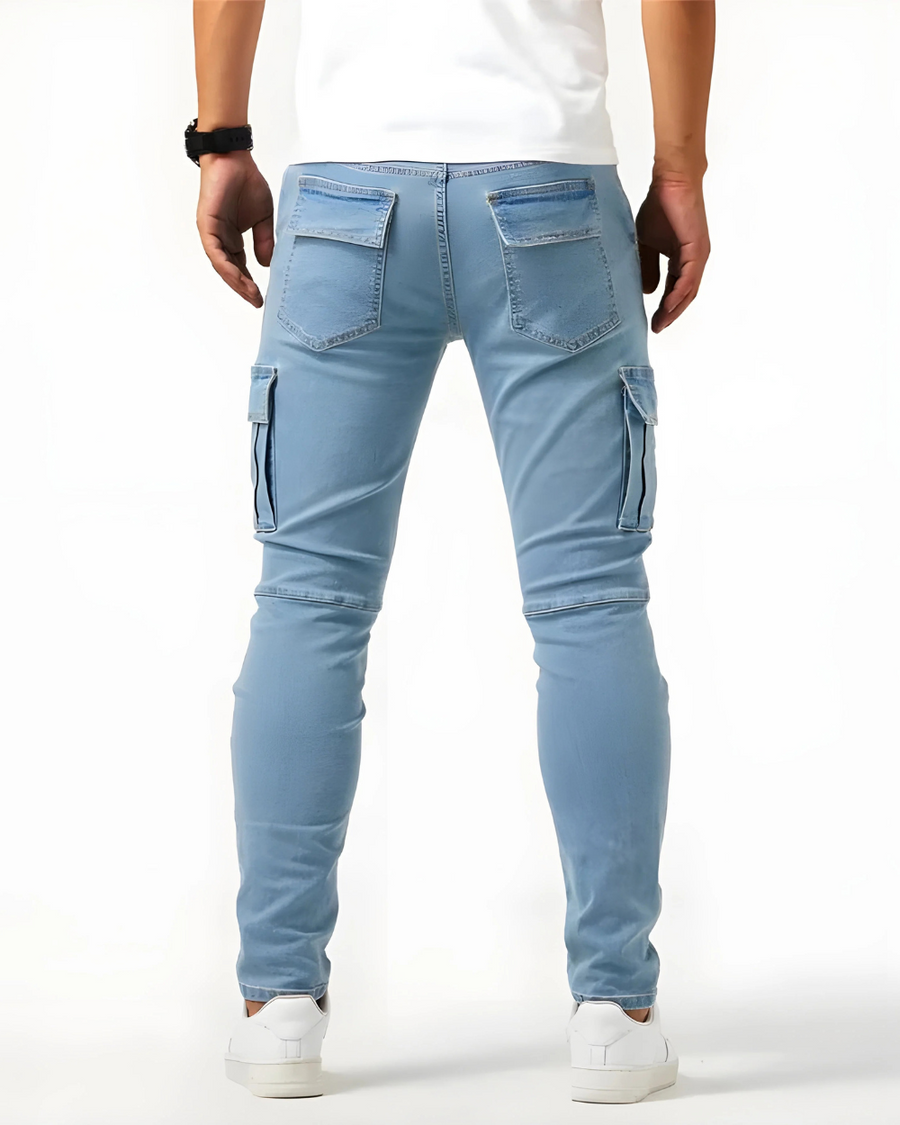 Avinoam |  Slim Fit Cargo Jogger Trousers
