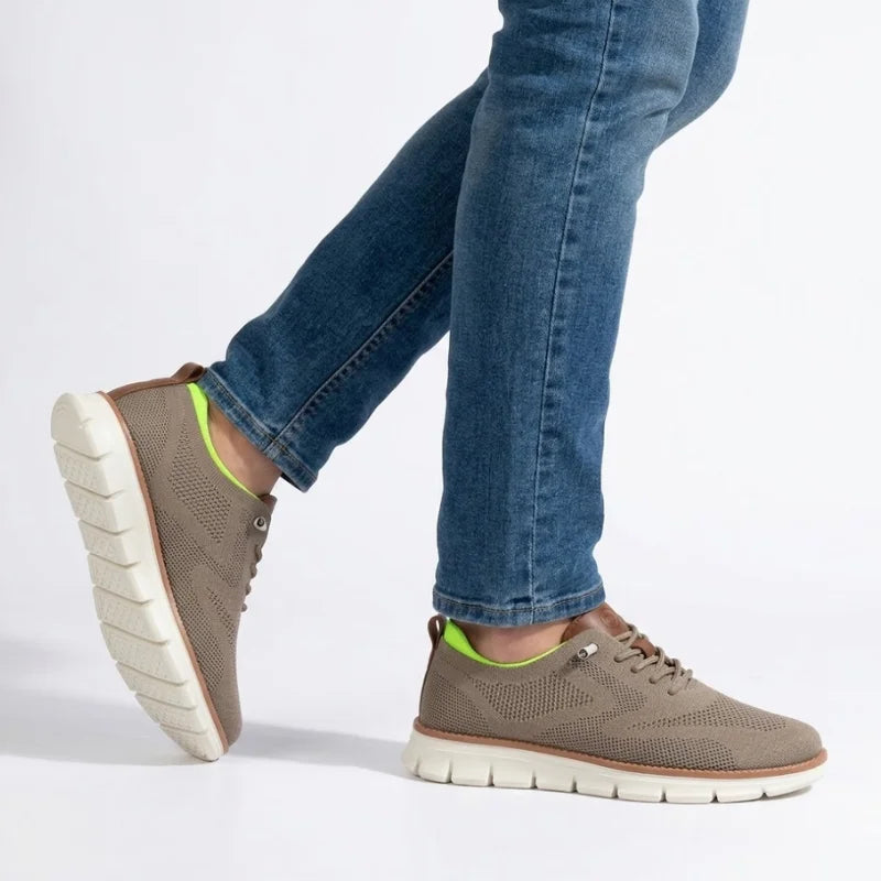 Laurie | Casual Knit Lace-Up Trainers