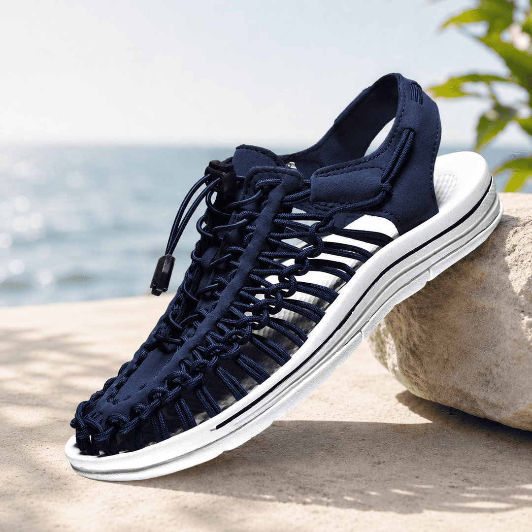 Widnel | Closed Toe Lace-Up Sport Sandals